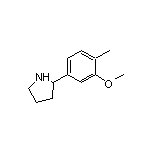 2-(3-Methoxy-4-methylphenyl)pyrrolidine