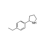 2-(4-Ethylphenyl)pyrrolidine