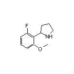 2-(2-Fluoro-6-methoxyphenyl)pyrrolidine