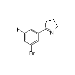 5-(3-Bromo-5-iodophenyl)-3,4-dihydro-2H-pyrrole