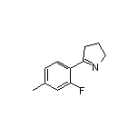 5-(2-Fluoro-4-methylphenyl)-3,4-dihydro-2H-pyrrole