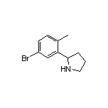 2-(5-Bromo-2-methylphenyl)pyrrolidine