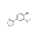 5-(4-Bromo-3-methoxyphenyl)-3,4-dihydro-2H-pyrrole