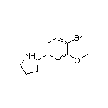 2-(4-Bromo-3-methoxyphenyl)pyrrolidine