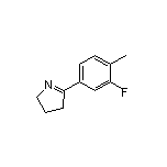 5-(3-Fluoro-4-methylphenyl)-3,4-dihydro-2H-pyrrole