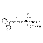 2-[N-[2-(Fmoc-amino)ethyl]-2-(5-methyl-2,4-dioxo-3,4-dihydropyrimidin-1(2H)-yl)acetamido]acetic Acid