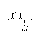 (S)-2-Amino-2-(3-fluorophenyl)ethanol Hydrochloride