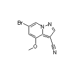 6-Bromo-4-methoxypyrazolo[1,5-a]pyridine-3-carbonitrile