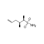 (2R,3S)-3-Methyl-5-hexene-2-sulfonamide