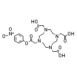 2,2’,2’’-[10-[2-(4-Nitrophenoxy)-2-oxoethyl]-1,4,7,10-tetraazacyclododecane-1,4,7-triyl]triacetic Acid