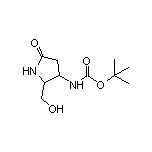 4-(Boc-amino)-5-(hydroxymethyl)pyrrolidin-2-one