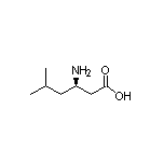 (R)-3-Amino-5-methylhexanoic Acid