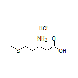 (R)-3-Amino-5-(methylthio)pentanoic Acid Hydrochloride