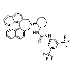 1-[(1S,2S)-2-(3H-Dinaphtho[2,1-c:1’,2’-e]azepin-4(5H)-yl)cyclohexyl]-3-[3,5-bis(trifluoromethyl)phenyl]urea