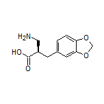 (R)-3-Amino-2-(benzo[d][1,3]dioxol-5-ylmethyl)propanoic Acid