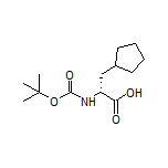 Boc-3-cyclopentyl-D-alanine