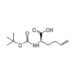 (R)-2-(Boc-amino)-5-hexenoic Acid