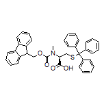 (R)-2-[Fmoc(methyl)amino]-3-(tritylthio)propanoic Acid