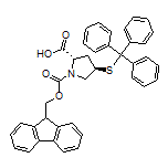 (2S,4R)-1-Fmoc-4-(tritylthio)pyrrolidine-2-carboxylic Acid