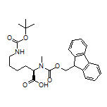 (R)-2-[Fmoc(methyl)amino]-6-(Boc-amino)hexanoic Acid