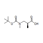 (S)-3-[Boc(methyl)amino]-2-methylpropanoic Acid