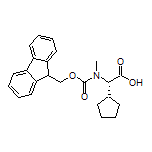 (S)-2-[Fmoc(methyl)amino]-2-cyclopentylacetic Acid