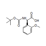 (R)-2-(Boc-amino)-2-(2-methoxyphenyl)acetic Acid