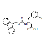 (R)-3-(Fmoc-amino)-4-(3-bromophenyl)butanoic Acid