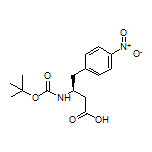 (S)-3-(Boc-amino)-4-(4-nitrophenyl)butanoic Acid