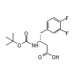 (R)-3-(Boc-amino)-4-(3,4-difluorophenyl)butanoic Acid
