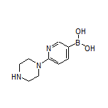 6-(1-Piperazinyl)pyridine-3-boronic Acid