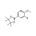 5-Fluoro-6-methoxypyridine-3-boronic Acid Pinacol Ester