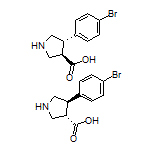 trans-4-(4-Bromophenyl)pyrrolidine-3-carboxylic Acid
