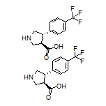 trans-4-[4-(Trifluoromethyl)phenyl]pyrrolidine-3-carboxylic Acid