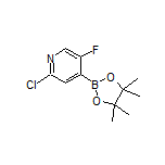 2-Chloro-5-fluoropyridine-4-boronic Acid Pinacol Ester