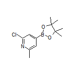 2-Chloro-6-methylpyridine-4-boronic Acid Pinacol Ester