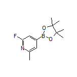 2-Fluoro-6-methylpyridine-4-boronic Acid Pinacol Ester