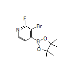 3-Bromo-2-fluoropyridine-4-boronic Acid Pinacol Ester