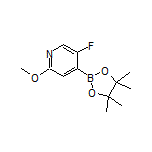 5-Fluoro-2-methoxypyridine-4-boronic Acid Pinacol Ester