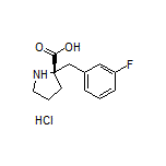 2-(3-Fluorobenzyl)-D-proline Hydrochloride