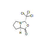 (3S,7aR)-3-(Trichloromethyl)tetrahydropyrrolo[1,2-c]oxazol-1(3H)-one