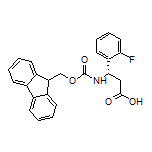 (S)-3-(Fmoc-amino)-3-(2-fluorophenyl)propanoic Acid