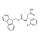 (R)-3-(Fmoc-amino)-3-(2-fluorophenyl)propanoic Acid