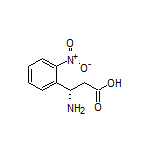 (S)-3-Amino-3-(2-nitrophenyl)propanoic Acid