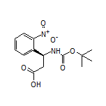 (S)-3-(Boc-amino)-3-(2-nitrophenyl)propanoic Acid