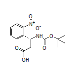 (R)-3-(Boc-amino)-3-(2-nitrophenyl)propanoic Acid