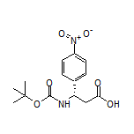 (S)-3-(Boc-amino)-3-(4-nitrophenyl)propanoic Acid