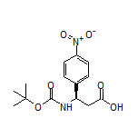 (R)-3-(Boc-amino)-3-(4-nitrophenyl)propanoic Acid