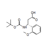 (R)-3-(Boc-amino)-3-(2-methoxyphenyl)propanoic Acid