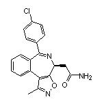 2-[(4S)-6-(4-Chlorophenyl)-1-methyl-4H-benzo[c]isoxazolo[4,5-e]azepin-4-yl]acetamide